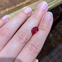 2.16 Ct. Ruby from Mozambique Life Style