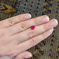 2.07 Ct. Ruby from Mozambique Life Style