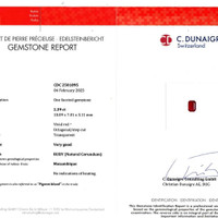 2.39 Ct. Ruby from Mozambique Scan Report