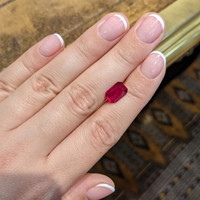 2.39 Ct. Ruby from Mozambique Life Style
