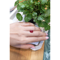 3.46 Ct. Ruby from Mozambique Life Style