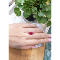 3.41 Ct. Ruby from Mozambique Life Style