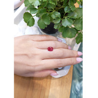 3.09 Ct. Ruby from Mozambique Life Style