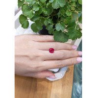 3.45 Ct. Ruby from Mozambique Life Style