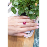 6.57 Ct. Ruby from Mozambique Life Style