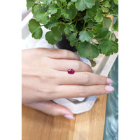 2.08 Ct. Ruby from Mozambique Life Style