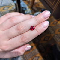 1.51 Ct. Ruby from Mozambique Life Style