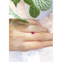 0.56 Ct. Ruby from Burma (Myanmar) Life Style