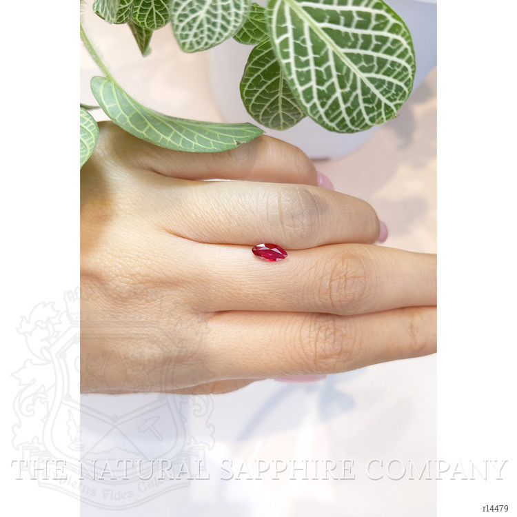 0.65 Ct. Ruby from Burma (Myanmar)