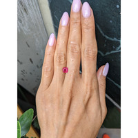1.06 Ct. Ruby from Mozambique Life Style