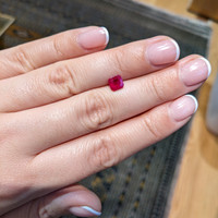 1.10 Ct. Ruby from Mozambique Life Style