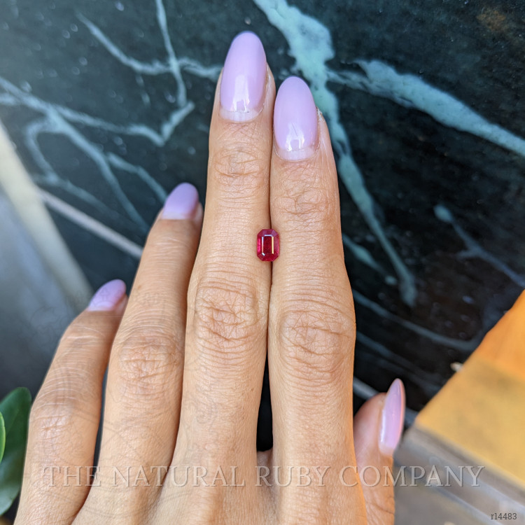 0.93 Ct. Ruby from Mozambique
