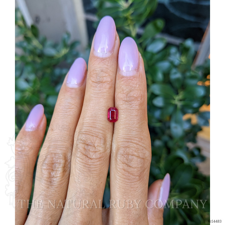 0.93 Ct. Ruby from Mozambique