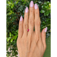 0.99 Ct. Ruby from Thailand Life Style