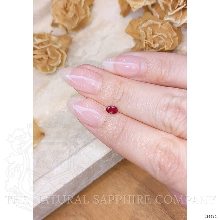 0.40 Ct. Ruby from Mozambique