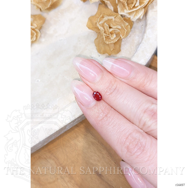 0.73 Ct. Ruby from Mozambique