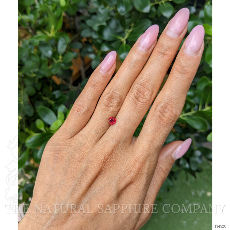 0.79 Ct. Ruby from Mozambique