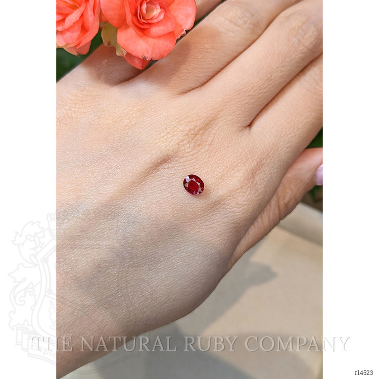 0.62 Ct. Ruby from Mozambique
