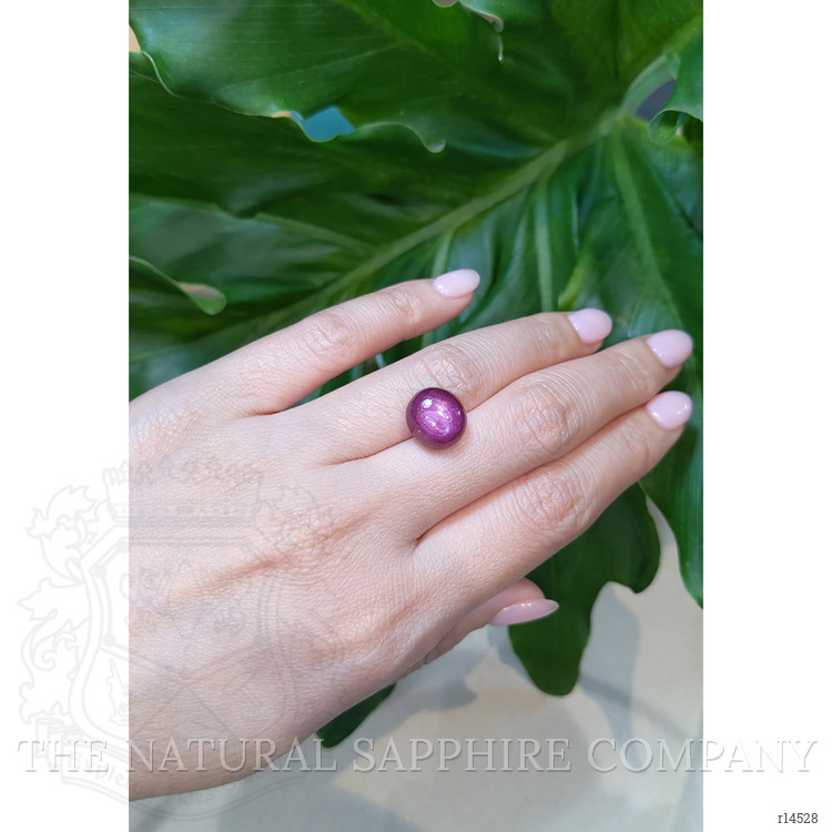 10.74 Ct. Cabochon Ruby from Burma (Myanmar)