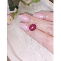 3.76 Ct. Star Ruby from Vietnam Life Style