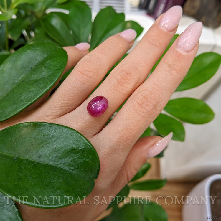 6.05 Ct. Star Ruby from Burma (Myanmar)