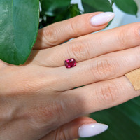 1.02 Ct. Ruby from Mozambique Life Style