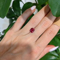 1.56 Ct. Ruby from Mozambique Life Style