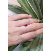 0.67 Ct. Ruby from Mozambique Life Style