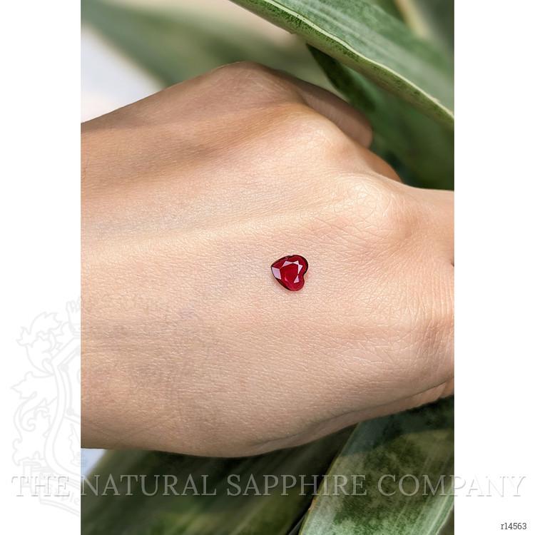 0.78 Ct. Ruby from Thailand