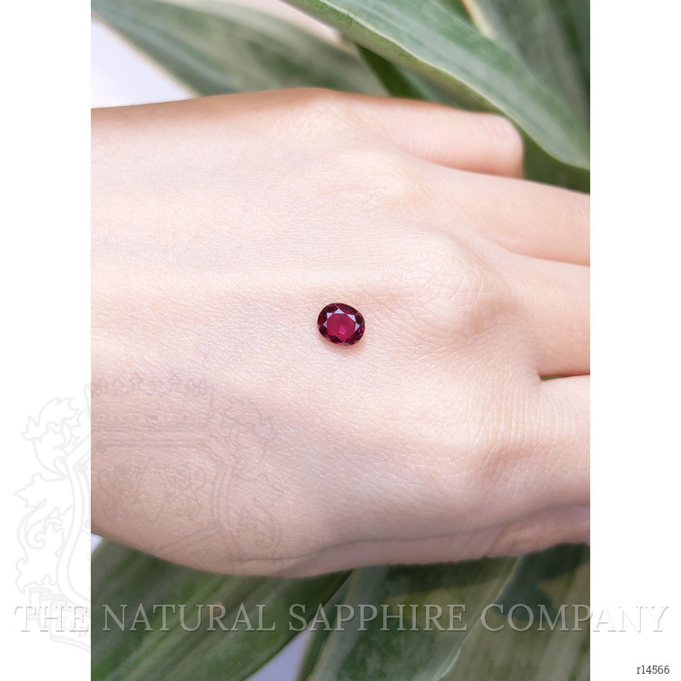 0.82 Ct. Ruby from Thailand