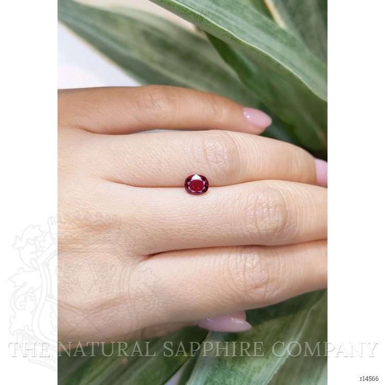 0.82 Ct. Ruby from Thailand