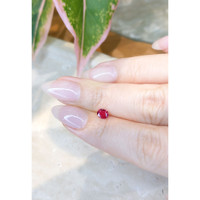 0.63 Ct. Ruby from Thailand Life Style
