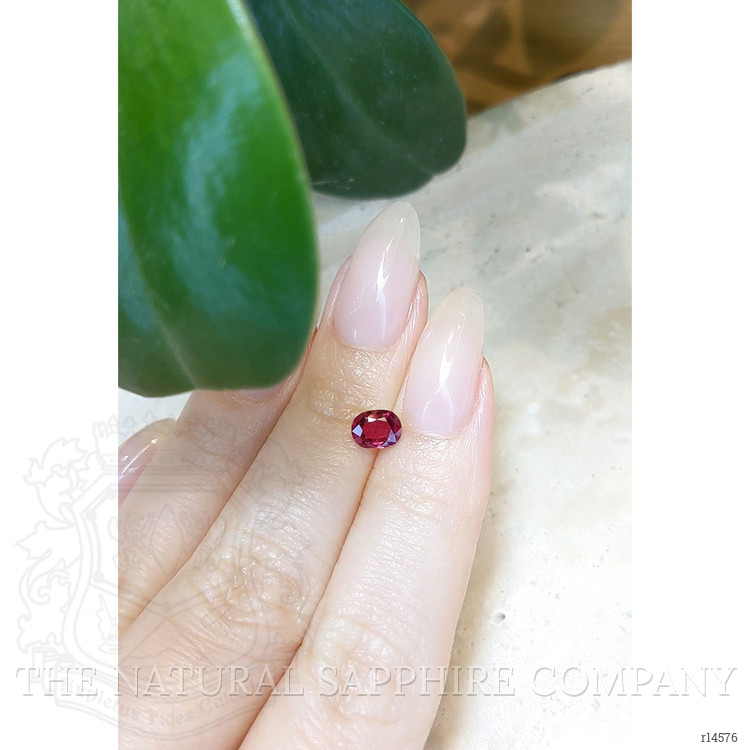 0.89 Ct. Ruby from Thailand