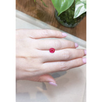 1.63 Ct. Ruby from Mozambique Life Style