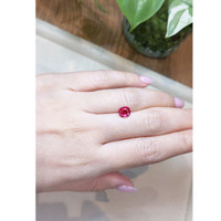 1.38 Ct. Ruby from Mozambique Life Style