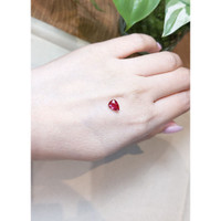 1.23 Ct. Ruby from Mozambique Life Style