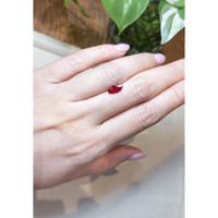 0.94 Ct. Ruby from Mozambique Life Style