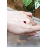 0.94 Ct. Ruby from Mozambique Life Style