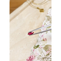0.82 Ct. Ruby from Mozambique Life Style