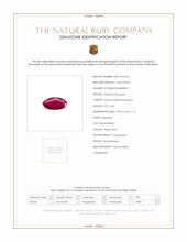 0.64 Ct. Ruby from Mozambique Scan Report