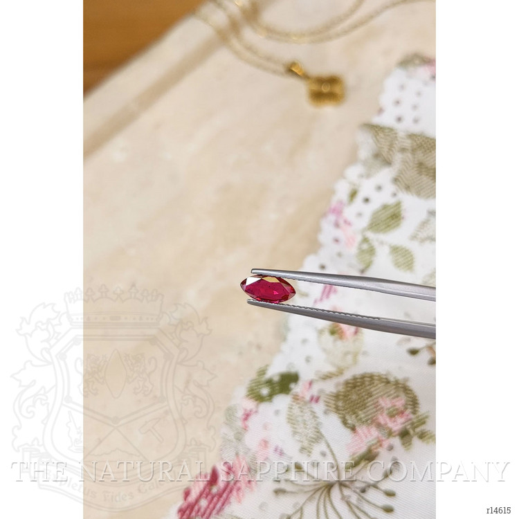 0.64 Ct. Ruby from Mozambique