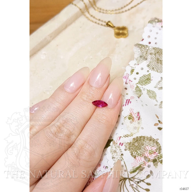 0.85 Ct. Ruby from Mozambique