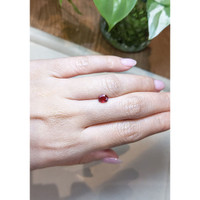 0.82 Ct. Ruby from Mozambique Life Style
