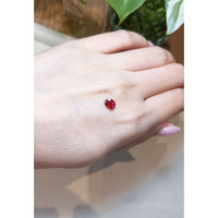0.82 Ct. Ruby from Mozambique Life Style