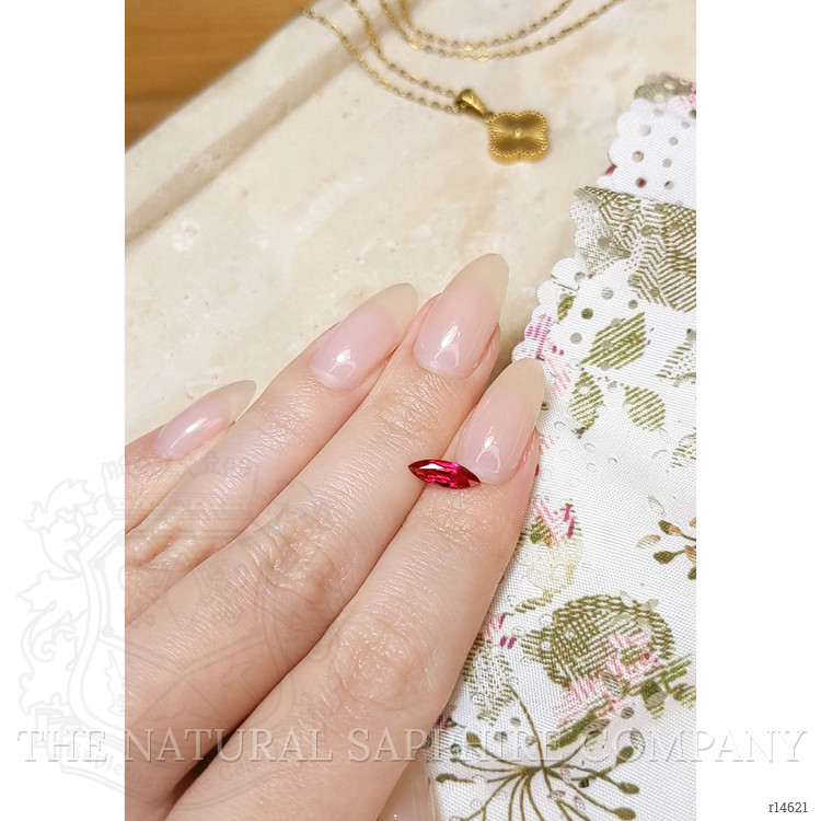 0.66 Ct. Ruby from Mozambique