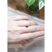 0.72 Ct. Ruby from Mozambique Life Style