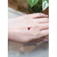 0.72 Ct. Ruby from Mozambique Life Style