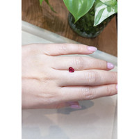 0.85 Ct. Ruby from Mozambique Life Style