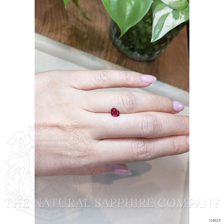 0.85 Ct. Ruby from Mozambique