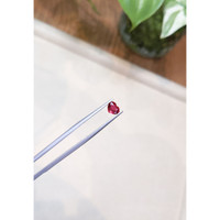 0.85 Ct. Ruby from Mozambique Life Style
